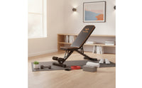 Adjustable Workout Bench Compact Incline Bench Space-Saving for Home Gym, Adults