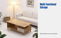 Small Apartment Tea Table, Nordic Coffee Table, Modern Minimalist, Living Room, Storage, Sofa Side Table