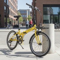 Cylindrical Folding Bike Front Rack Lightweight Front Carrier Rack 15kg Capacity Long-Lasting for City Commuting