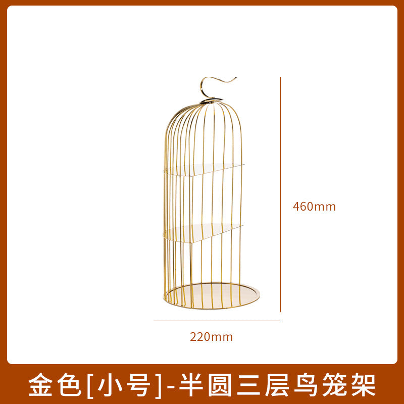 Gold / Semicircle 3-tier S