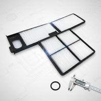 High Filtration Excavator Cabin Filter OEM Equivalent Cabin Air Filter Easy Installation Heavy Equipment Part Reduce Windshield Fogging