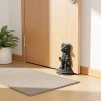 Cast Iron Dog Door Stopper Solid and Sturdy Cast Iron Dog Door Stop Handmade