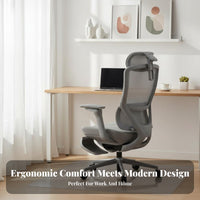 Ergonomic Mesh Chair Support Office Furniture 360-Degree Swivel