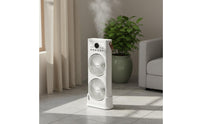 Mist Cooling Fan Humidifying Spray Humidifier Fan Multi-Speed for Office Workers