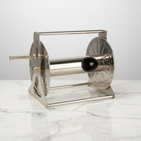 Stainless Steel Hose Reel Frame Easy to Stow Garden Hose Reel Frame for Yard
