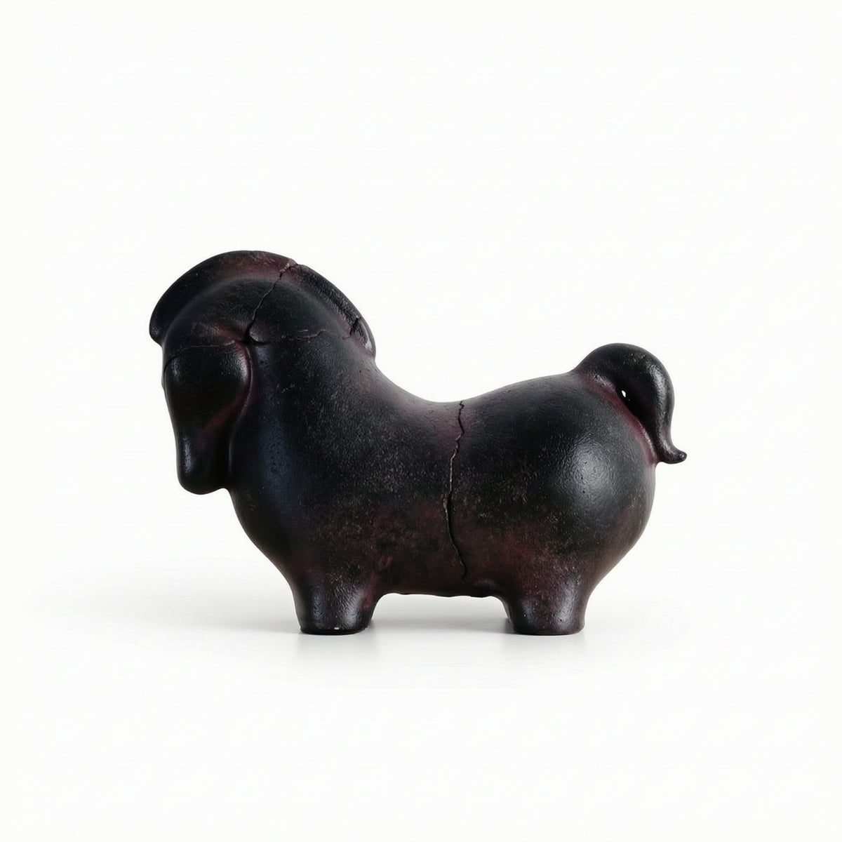 Horse Figurine Compact Horse Figurine with Base Artistic for Office, Decorators