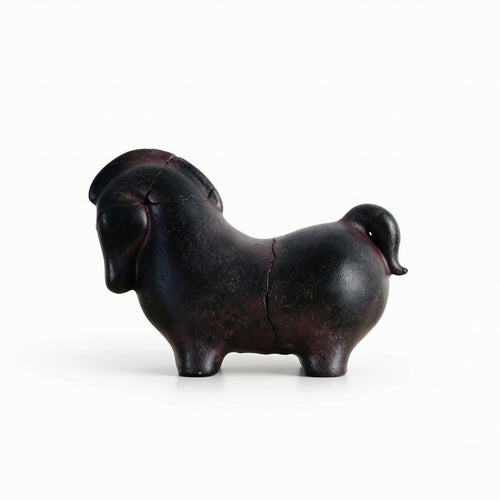 Horse Figurine Compact Horse Figurine with Base Artistic for Office, Decorators