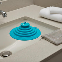 Silicone Sink Stopper Stepped Rings Silicone Drain Stopper Lift Tab Home Accessory