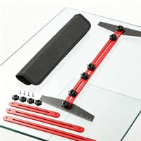 Folding Stair Ruler Foldable Stair Measuring Tool Adjustable for Woodworking
