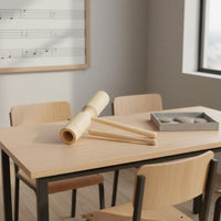 Bi-Tonal Wood Block Resonant Sound Contrasting Tones Tone Block Hardwood Wooden Musical Toy for Beginners, Kindergarten, Classroom, Music Class