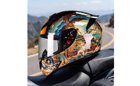 Aerodynamic Full Face | Ventilated, Full Face Helmet, for Karting