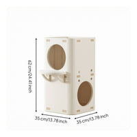 Cat Cube Space-Saving Pet Furniture Modern for Living Room, Kittens