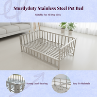 Stainless steel dog bed mesh
