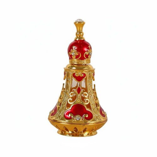 Middle Eastern Perfume Bottle Decorative Middle Eastern Design Oil Bottle Craftsmanship for Collectors, Women, Living Room, Bedroom, Washroom