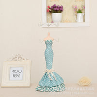 Rotating Iron Art Jewelry Display Stand for Earrings and Necklaces
