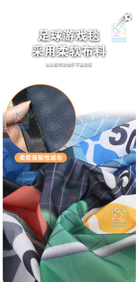 跨境热款儿童充气足球布室内户外游戏运动玩具体育竞技得分互动