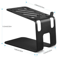 Desktop Speaker Stand with Metal Vibration-Isolating Bracket