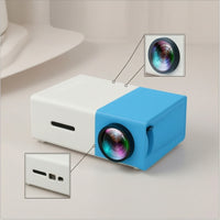 High-Definition 1080P Mini Display Device Compact Home Movie Display Device Adjustable Bright for Students
