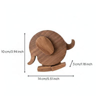 Wooden Walking Creature Minimalist Design Ramp Ambler Creature Toy for Desktop