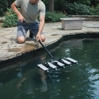 26 Inch Pool Vacuum Head Easy to Use Pool Vacuum Brush Head Smooth Wheels for fishes Pond