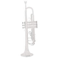 Professional Silver-Plated Brass Bb Trumpet for School Bands, Cross-Border Wholesale