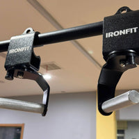 Adjustable Rotating Handle with Knurled Grip 360-Degree Pull-up Handle Non-Slip Pull-up Bar Attachment Comfortable for Athletes, Home Gym