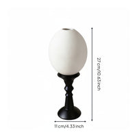 Scent Disperser with Pedestal Black Wick Scent Disperser Refined Home Fragrance for Washroom