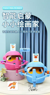 Smart Drawing Robot Toy for Kids with Pen and Card