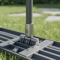 Lawn Leveling Rake Stainless Steel Sand Leveling Rake Heavy Duty for Golf Course