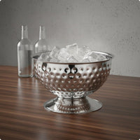 Stainless Steel Ice Bucket Thickened Champagne Bucket Easy to Clean Insulated Ice Tub for Ktv, Bar