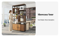 Modern Design Multi-Tier Shelving unit Multifunctional Multi-Tier exposed storage shelf Space-Saving Storage Rack Sturdy for residents, Interior Designers, Office Workers, Entryway, Hallway, Bedroom, Kitchen