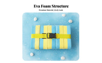 Buoyancy Support Swimming Training Belt Non-Inflatable Adjustable Flotation Waist Belt Lightweight Design for Beginners, Students