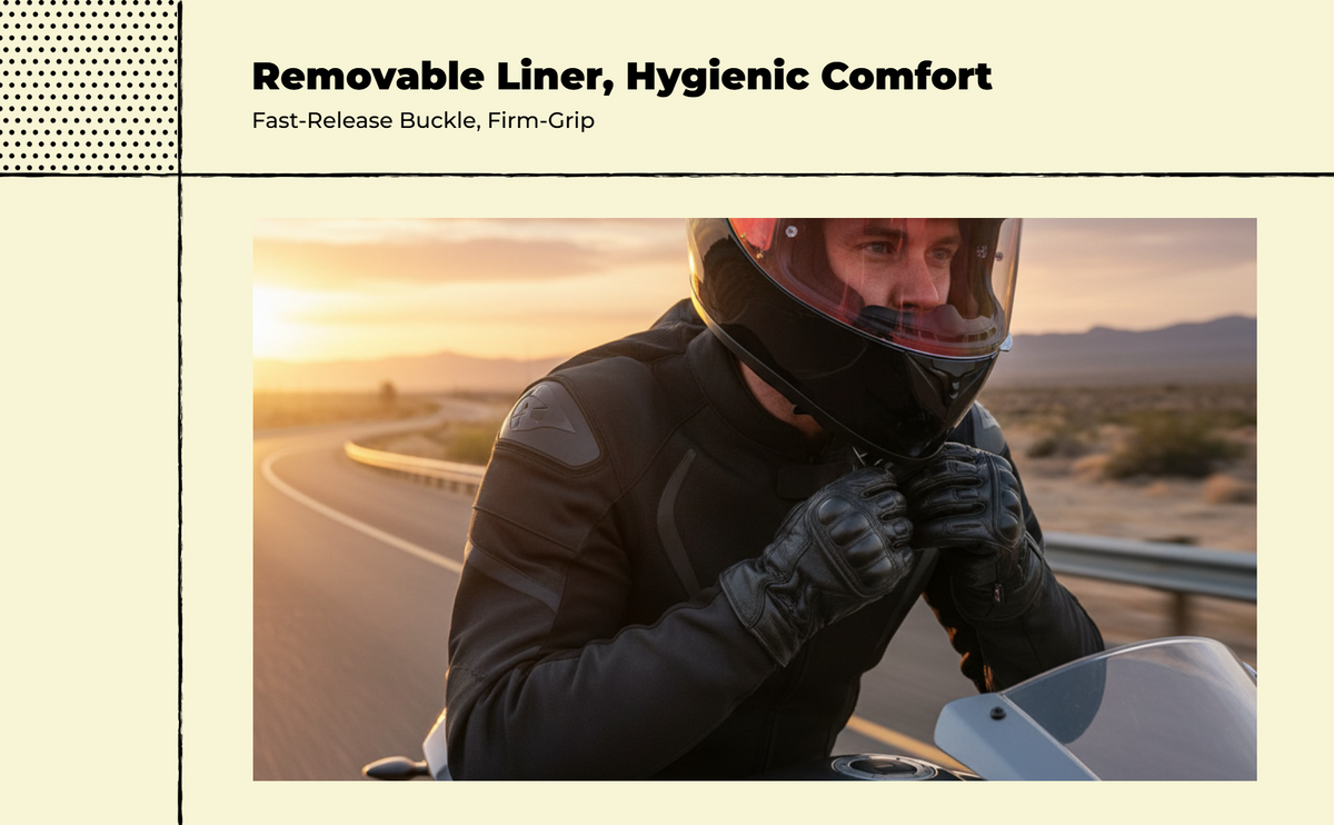 ABS full-face helmet, windproof