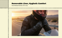 ABS full-face helmet, windproof