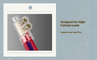 Insulated copper wire connector