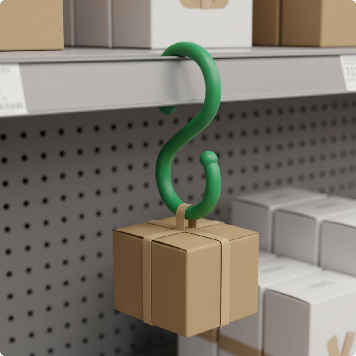 Plastic S Hook Space Saving S-Shaped Plastic Hook Long-Lasting for Supermarket