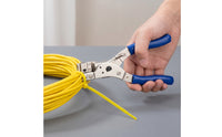 Cable Tie Tensioning and Cutting Tool Manual Cable Tie Tensioner with Cutter Ratcheting Pliers for Electricians, Electrical Work