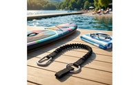 High-Visibility Floating Collar with Leash Padded Rescue Collar for Lifeguards, First Responders, Poolside