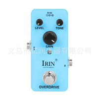 电吉他单块OVERDRIVE 超速传动效果器数字模拟电吉他效果器踏板
