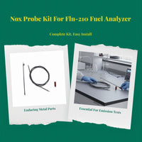 Automotive Exhaust Gas Analyzer, NOx Measurement Probe, Instantaneous Detection, Multi-Function, Data Logging