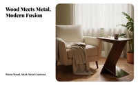 Z-Shaped Magazine Table Space-Saving Household Furniture Multi-Functional