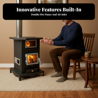 Dual Fuel Portable, Stainless Steel, for Outdoor Use