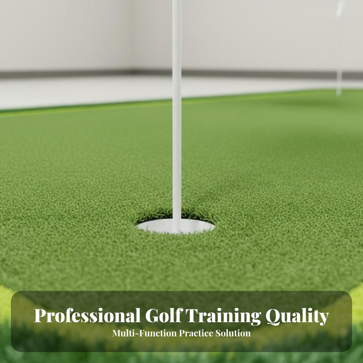 Adjustable Slope Putting Green Wear-Resistant Adjustable Slope Putting Mat Sturdy Golf Practice Mat for Golfers, Professionals, Outdoor, Home, Office