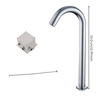 Sturdy Brass Touchless Infrared Bathroom Faucet