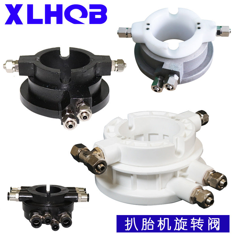 Rotary Air Distribution Valve for Tire Changers