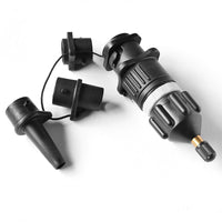 Heytur HT1925 Plastic Inflatable Boat Air Valve Adapter Combo Pack