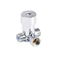 Touchless Bathroom Sink Faucet, Automatic detector Mixing Valve, Temperature Control Brass Accessory