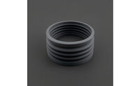 Ribbed Hopper Cleaner Dark Gray Expandable Hopper Cleaner Cylindrical