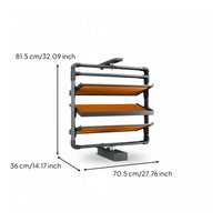 Rotating Shoe Rack Height Adjustable 360 Degree Shoe Organizer Space-Saving Closet Furniture for Homeowners, Adults, Entryway, Dressing Room, Bedroom