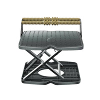 Adjustable Padded Footstool Non-Slip Surface Adjustable Under-Desk Footrest